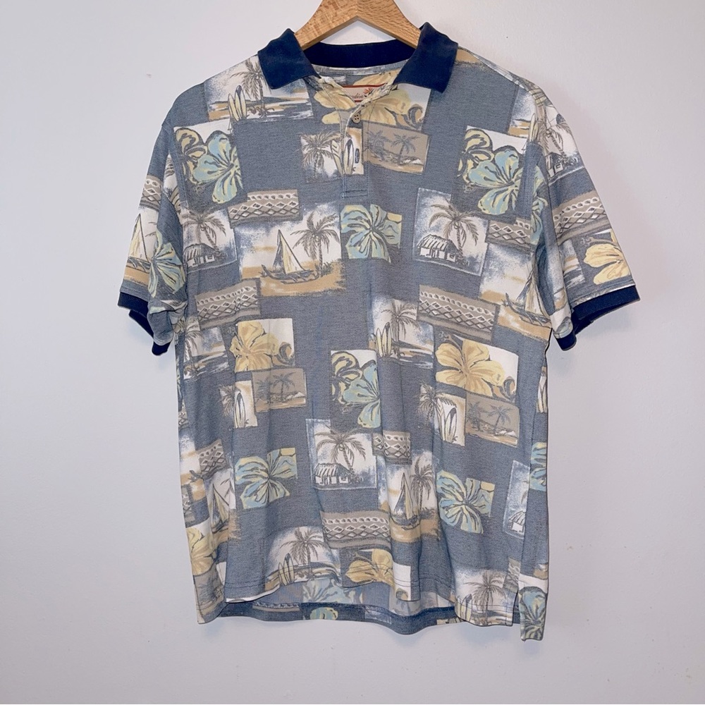 Vintage Hawaiian polo - Medium